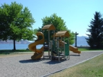 Kids play area near waterfront
                nearby our Kelowna Vacation Rental Units
