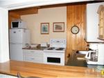 View of the galley kitchen